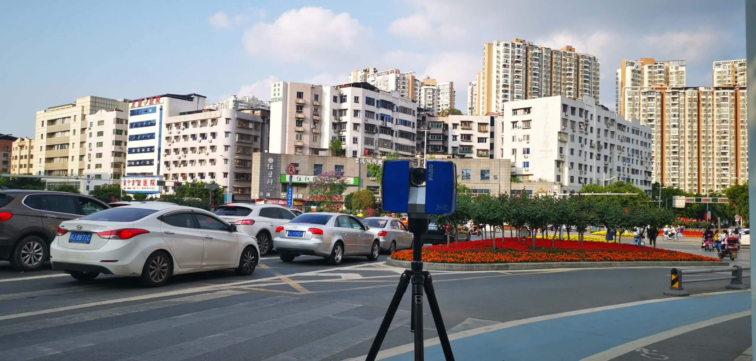 建筑外立面測量